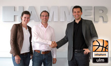 HAMMER SPORT neuer Sponsor des Basketball-Erstligisten ratiopharm Ulm 