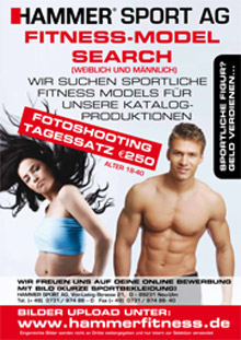 HAMMER sucht Fitness-Models!